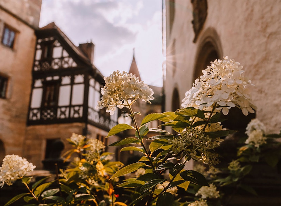 Innenhof Schloss Hohenstein