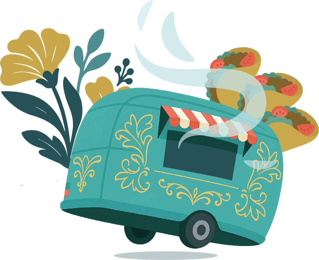 Oskars Genusswagen: Illustration Mieten